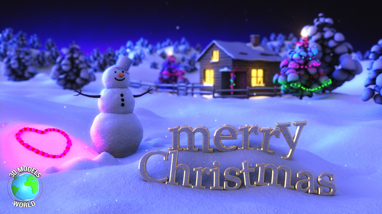 happy holidays wallpaper 3d