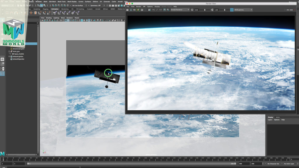 Maya Tutorial Create Realistic Space Animation Quickly - 3D Models World