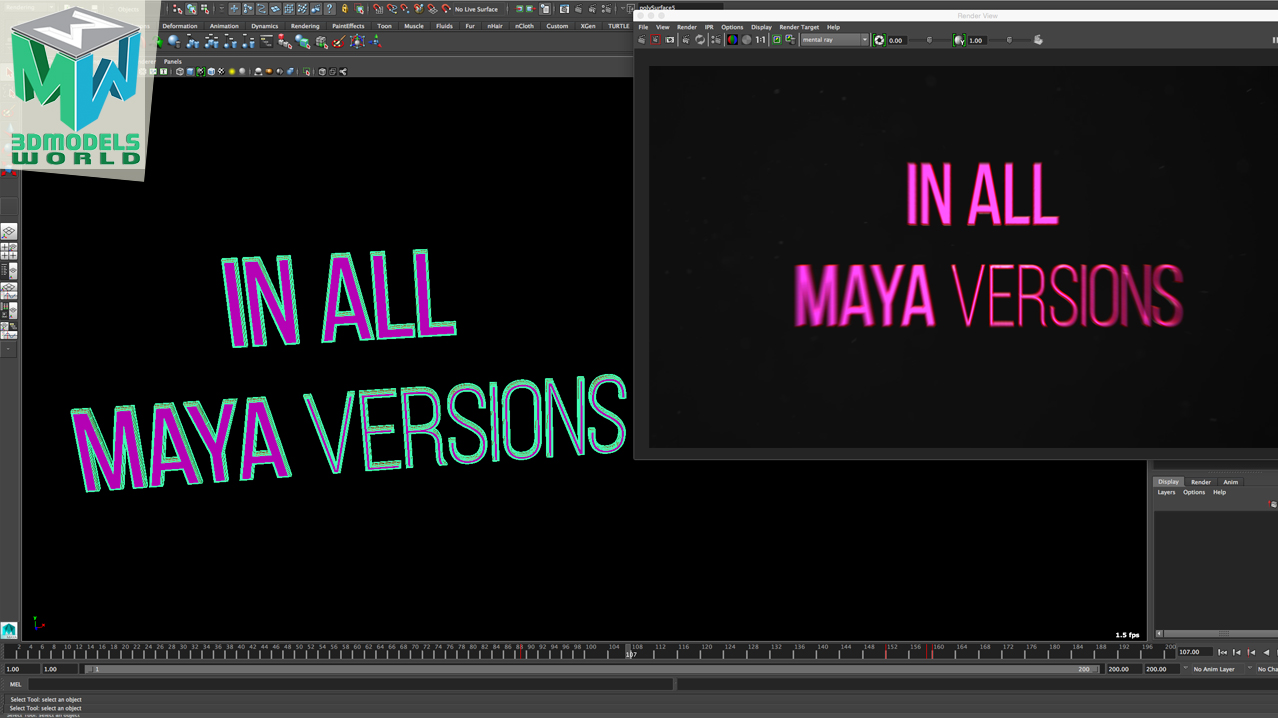 maya-tutorial-how-to-create-unique-custom-3d-text-in-maya-all-versions1