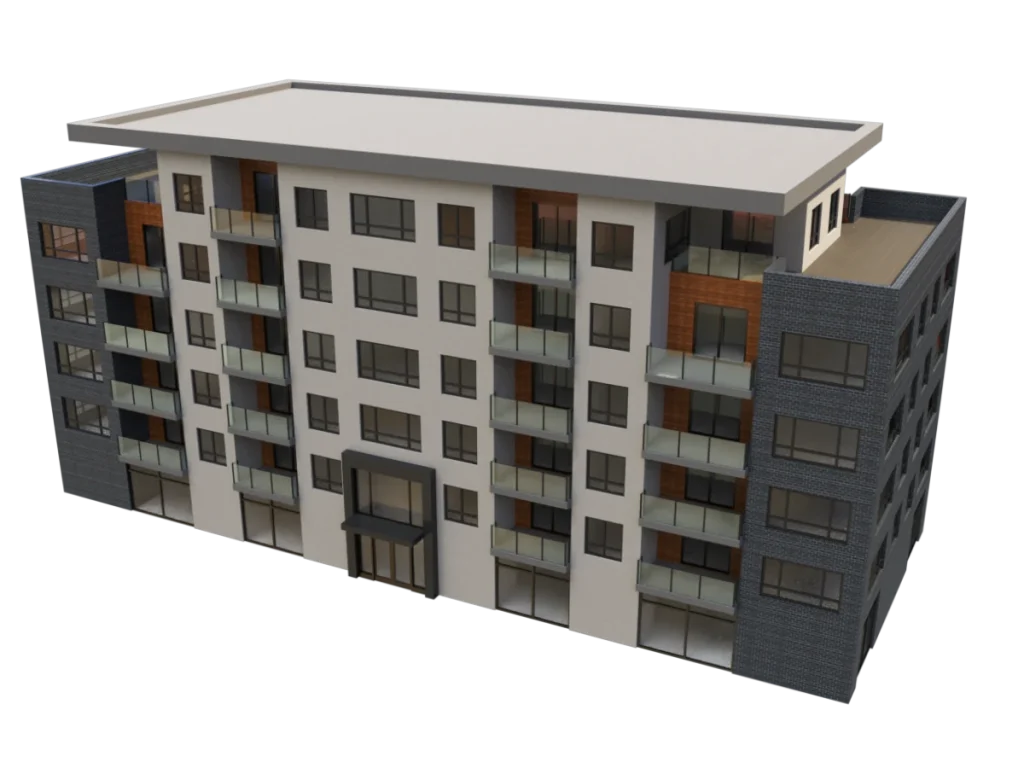 building-residential-3d-model-rendering-3