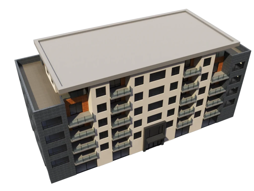 building-residential-3d-model-rendering-4