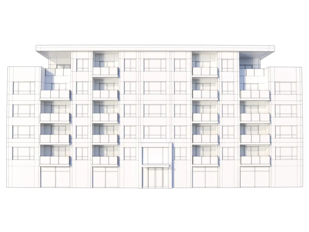 building-residential-3d-model-rendering-wireframe-1