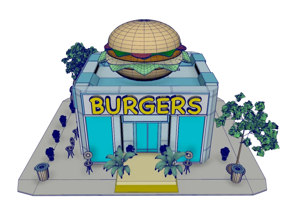 burger-shop-3d-model-rendering-wireframe-4