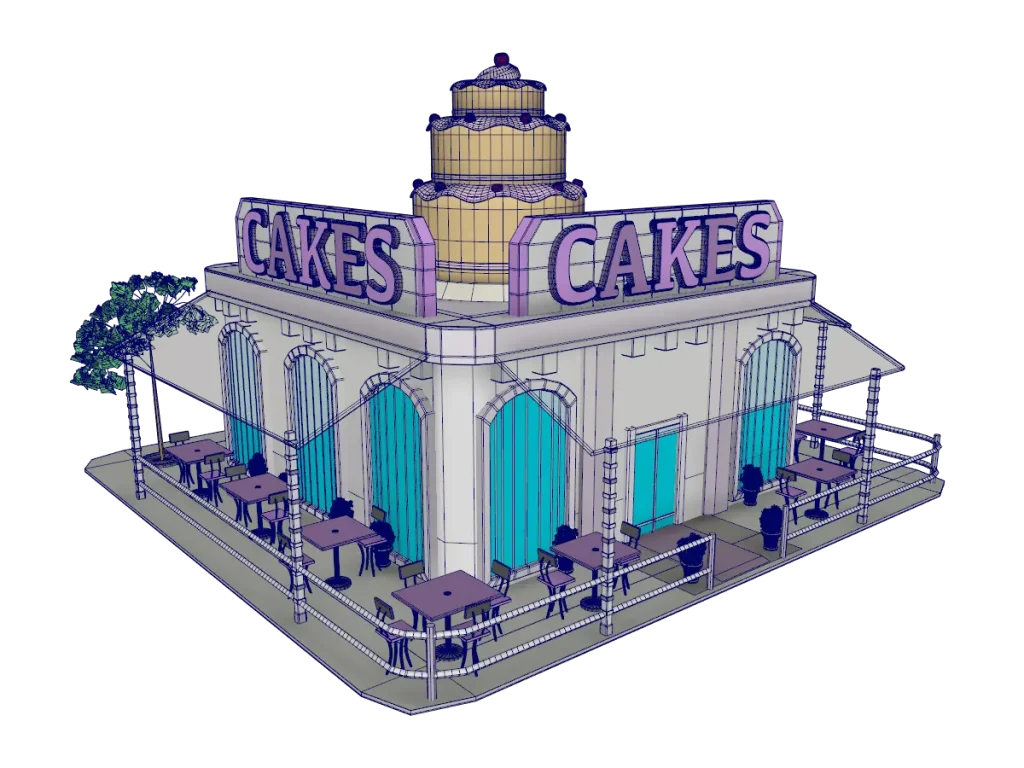 cake-shop-3d-model-rendering-wireframe-2