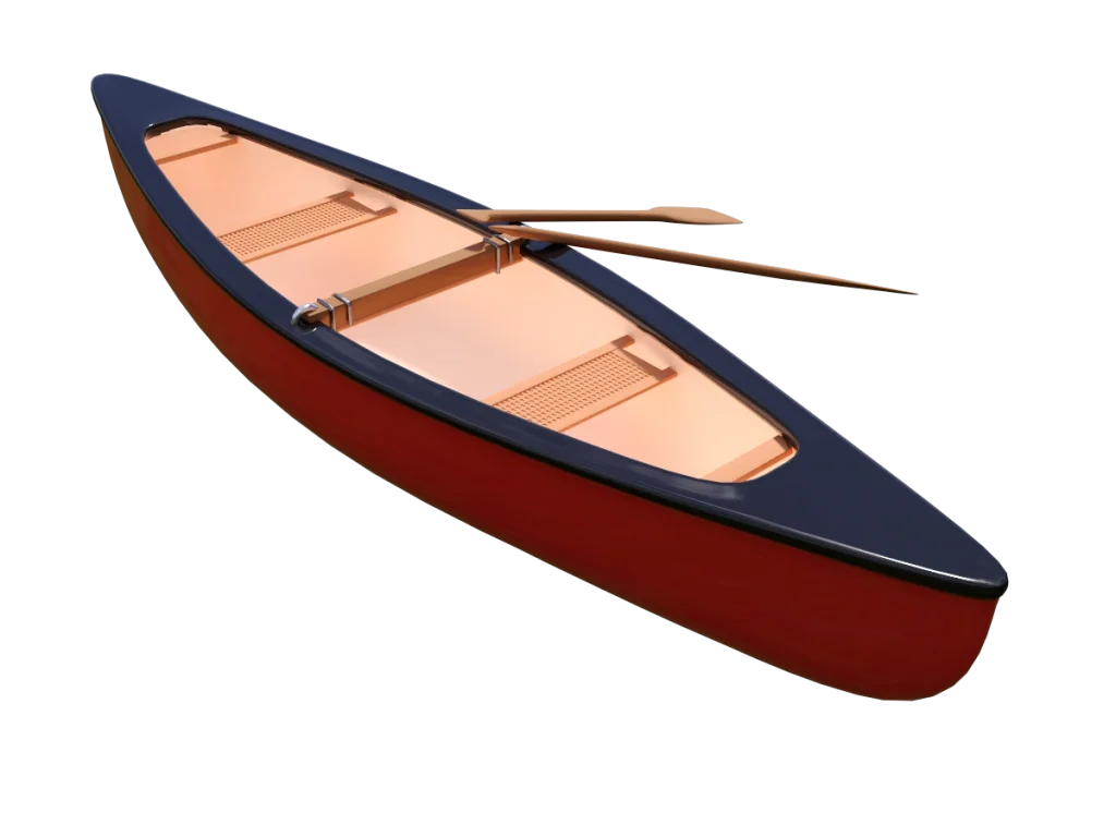 canoe-3d-model-tb