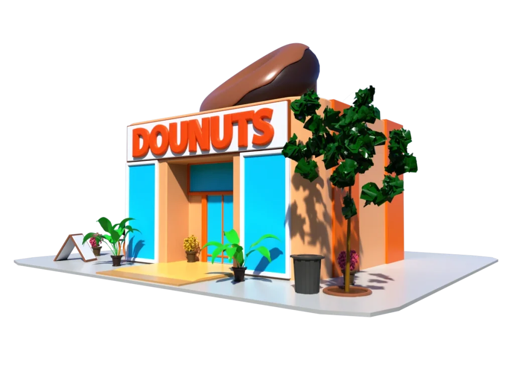 donuts-shop-3d-model-rendering-3