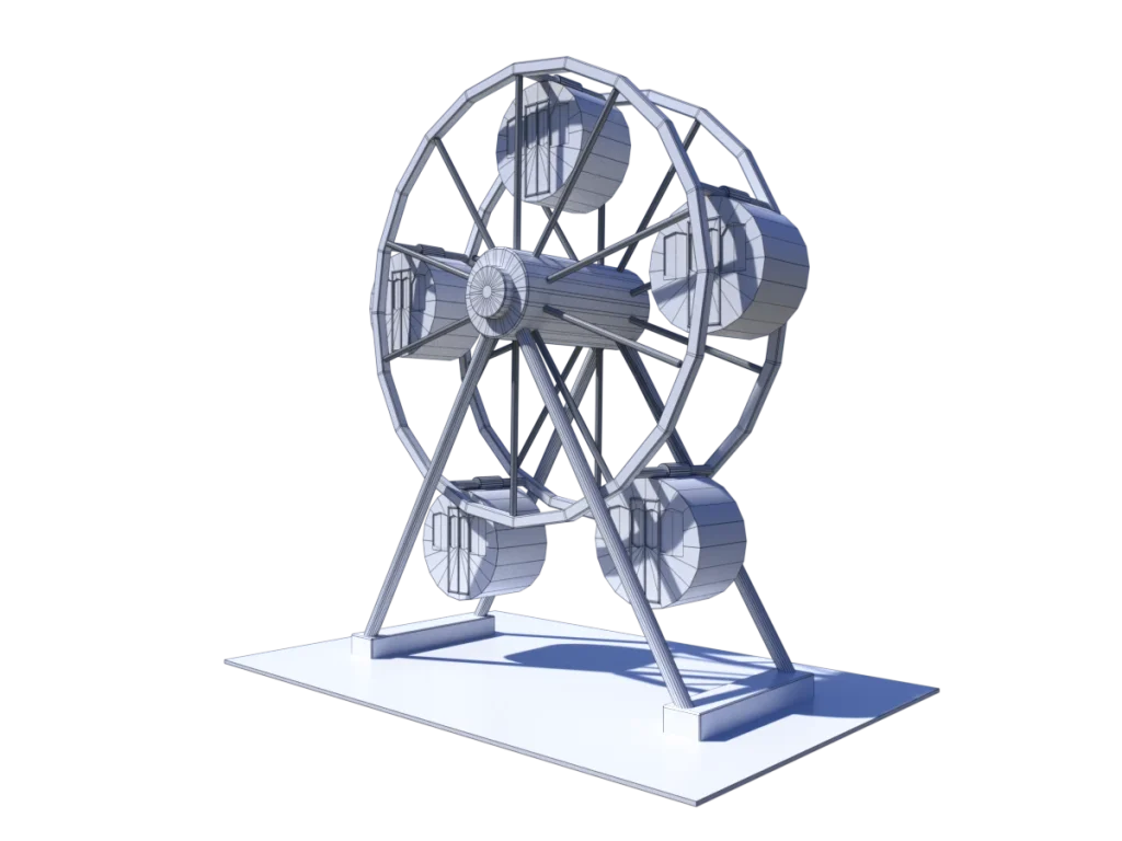 ferris-wheel-3d-model-rendering-wireframe-2