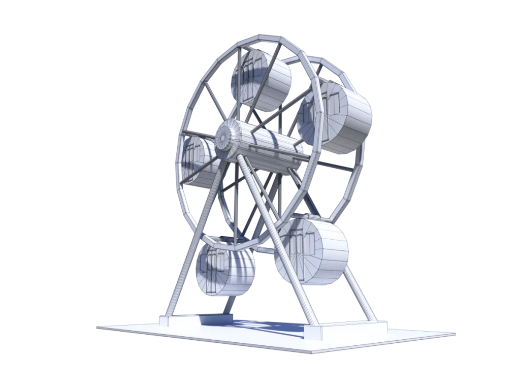 ferris-wheel-3d-model-rendering-wireframe-4