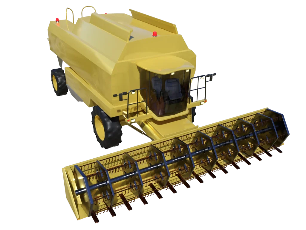harvester-3d-model-tc