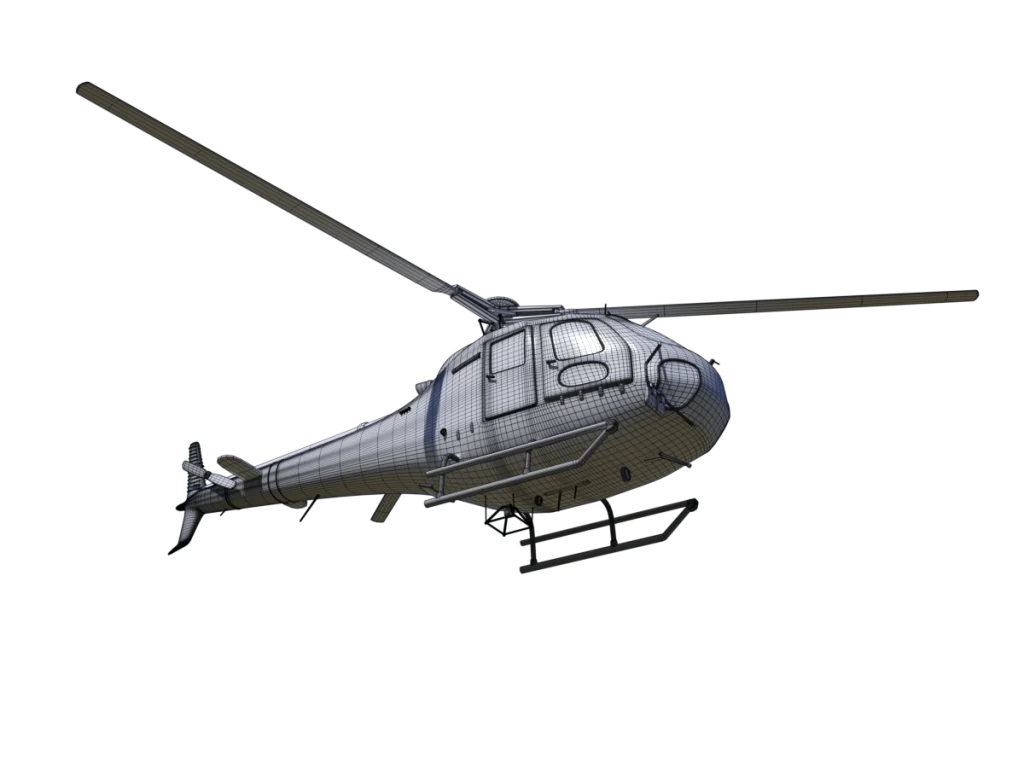 helicopter-3d-model-wireframe-tc