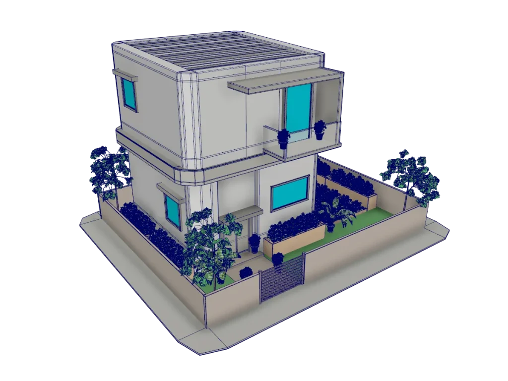 house-modern-3d-model-rendering-wireframe-2