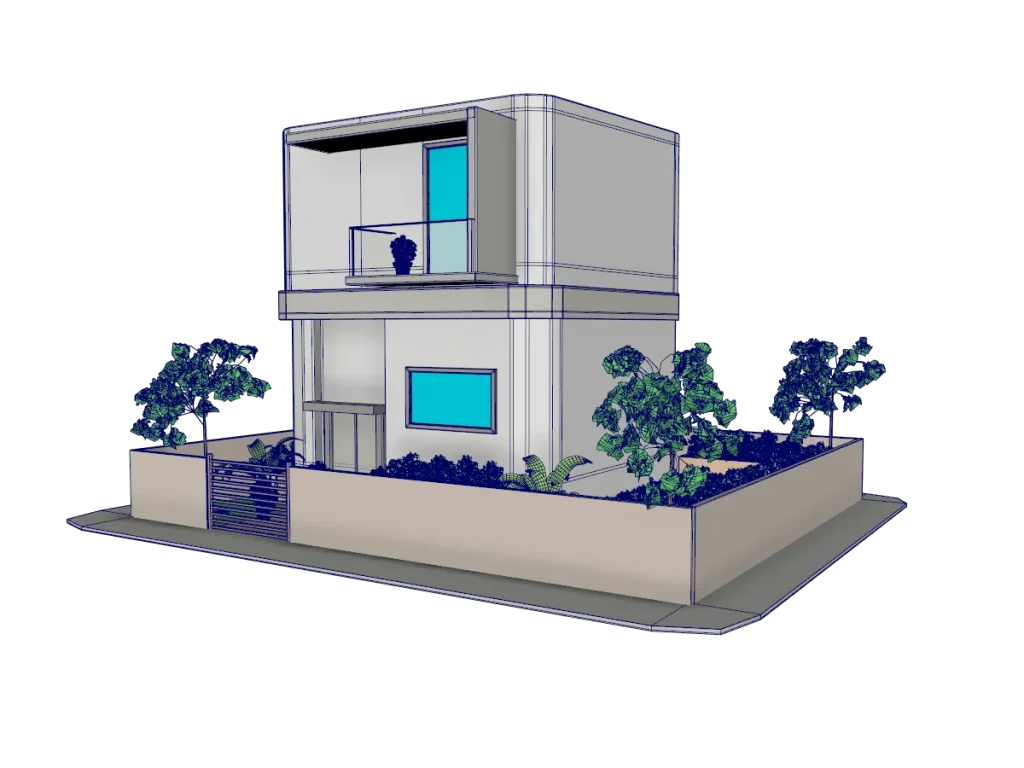 house-modern-3d-model-rendering-wireframe-3