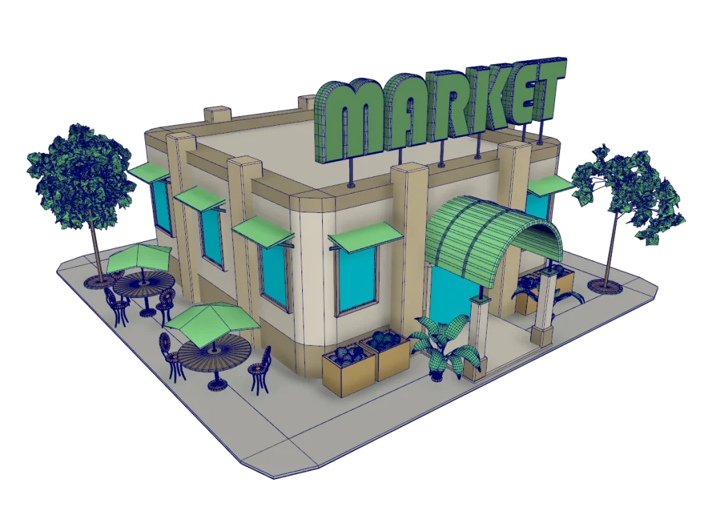 market-3d-model-rendering-wireframe-2