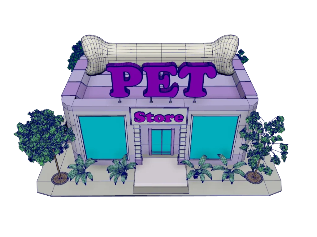 pet-store-3d-model-rendering-wireframe-4