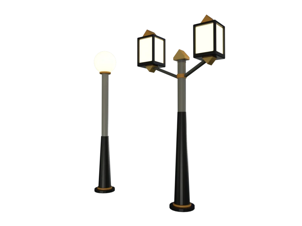 street-lamps-3d-model-rendering-2