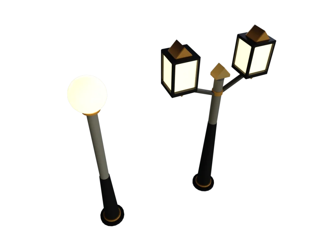 street-lamps-3d-model-rendering-3