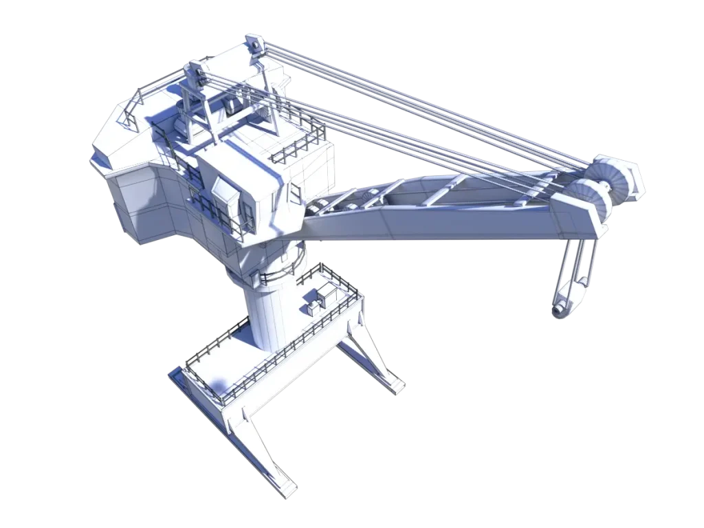 wharf-crane-3d-model-rendering-wireframe-2