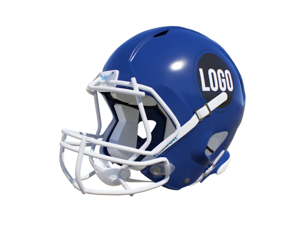 Custom football helmet sales maker