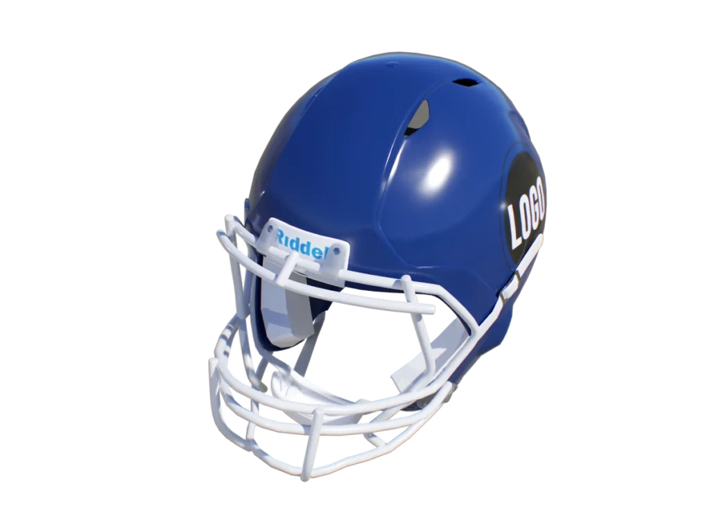 NFL Football Helmet - 3D model by rosscobarefoot (@rosscobarefoot