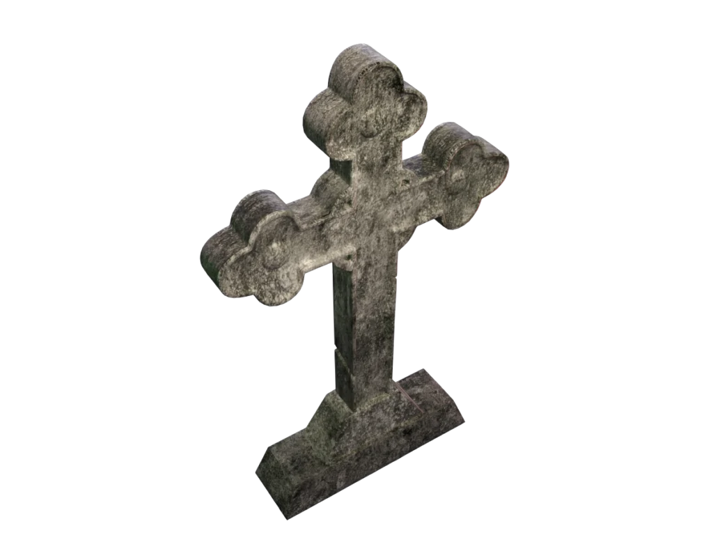 gravestone-cross-3d-model-tc