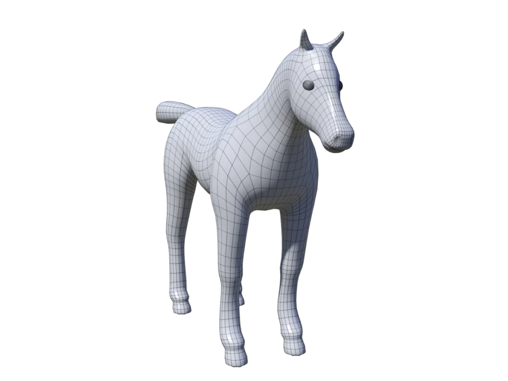 horse-stylized-3d-model-wireframe-ta