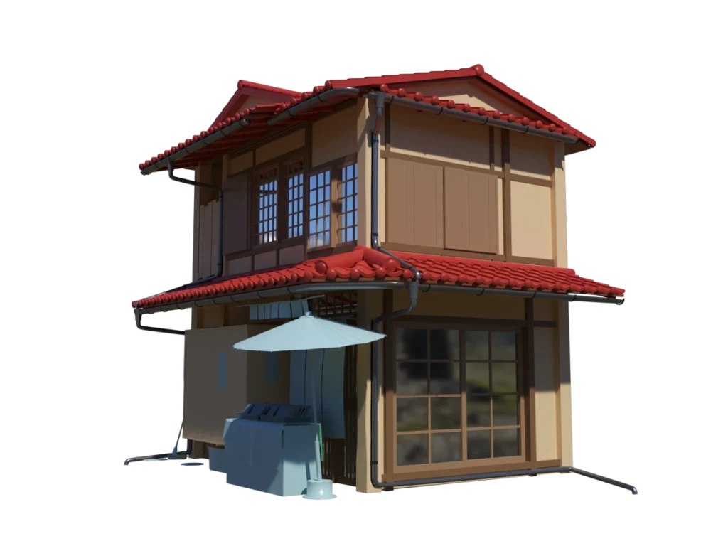 japanese-house-style-3-3d-model-tb