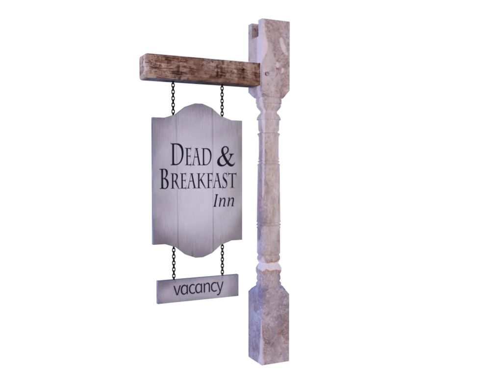 sign-hunted-old-wood-3d-model-dead-and-breakfast-ta