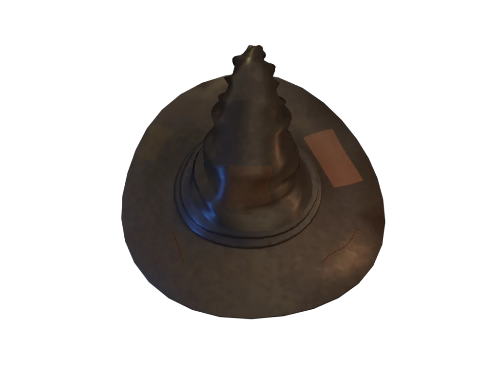 wizard-hat-brown-3d-model-td