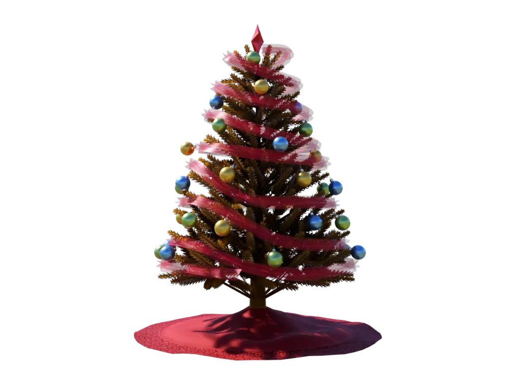 christmas-tree-golden-3d-model-td
