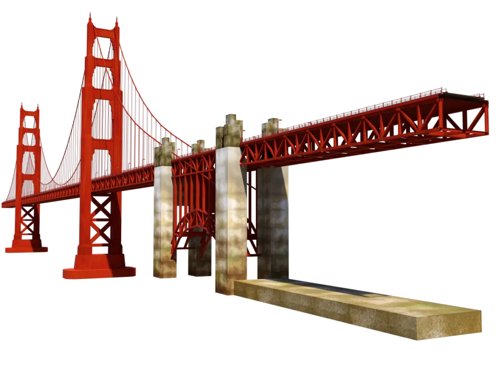 golden gate bridge minecraft tutorial