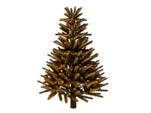 pine-tree-golden-3d-model-ta