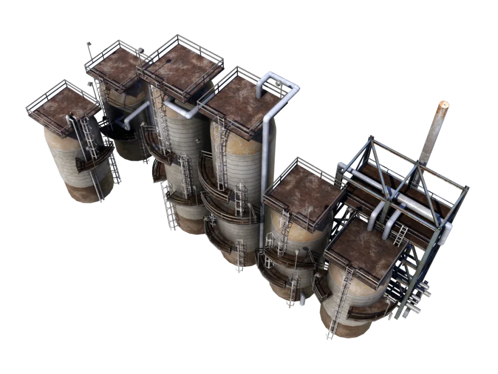 refinery-units-3d-model-tc