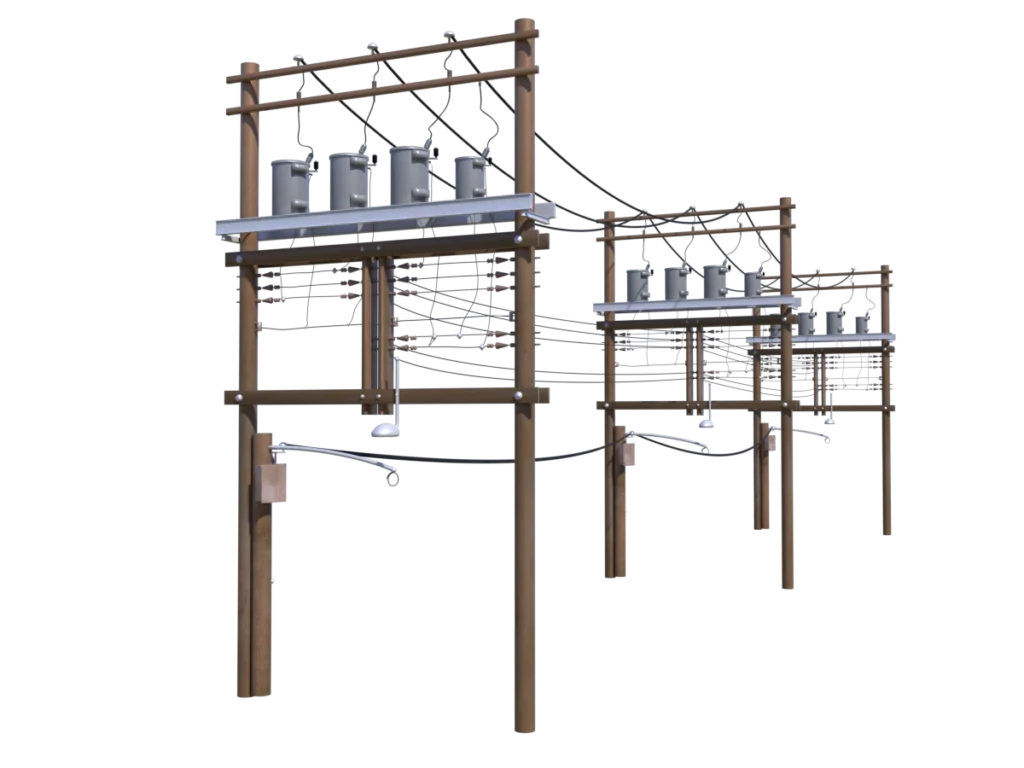 wooden-power-line-distribution-line-voltage-regulators-3d-model-tb