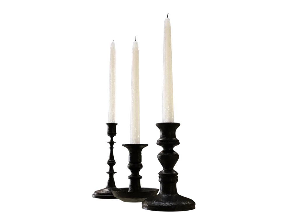 candle-sticks-antique-black-3d-model-td