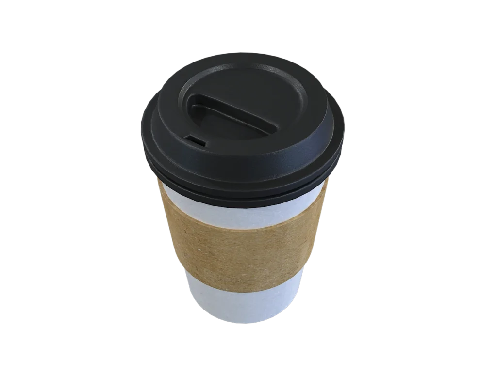 Coffee Cup To Go Model Recycled - 3D Models World