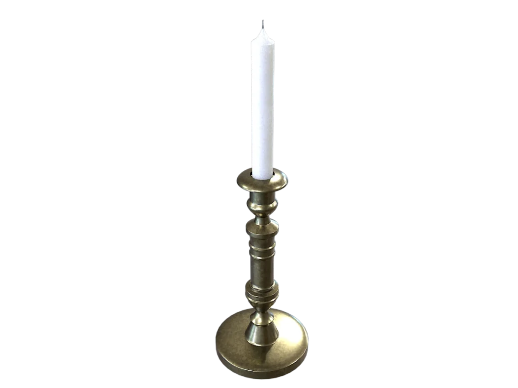 french-brass-candlesticks-3d-model-td