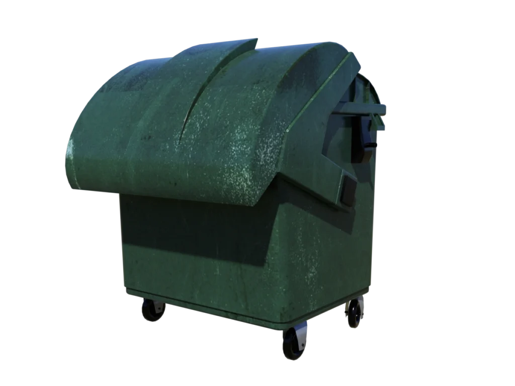 Large Garbage Container 3D model