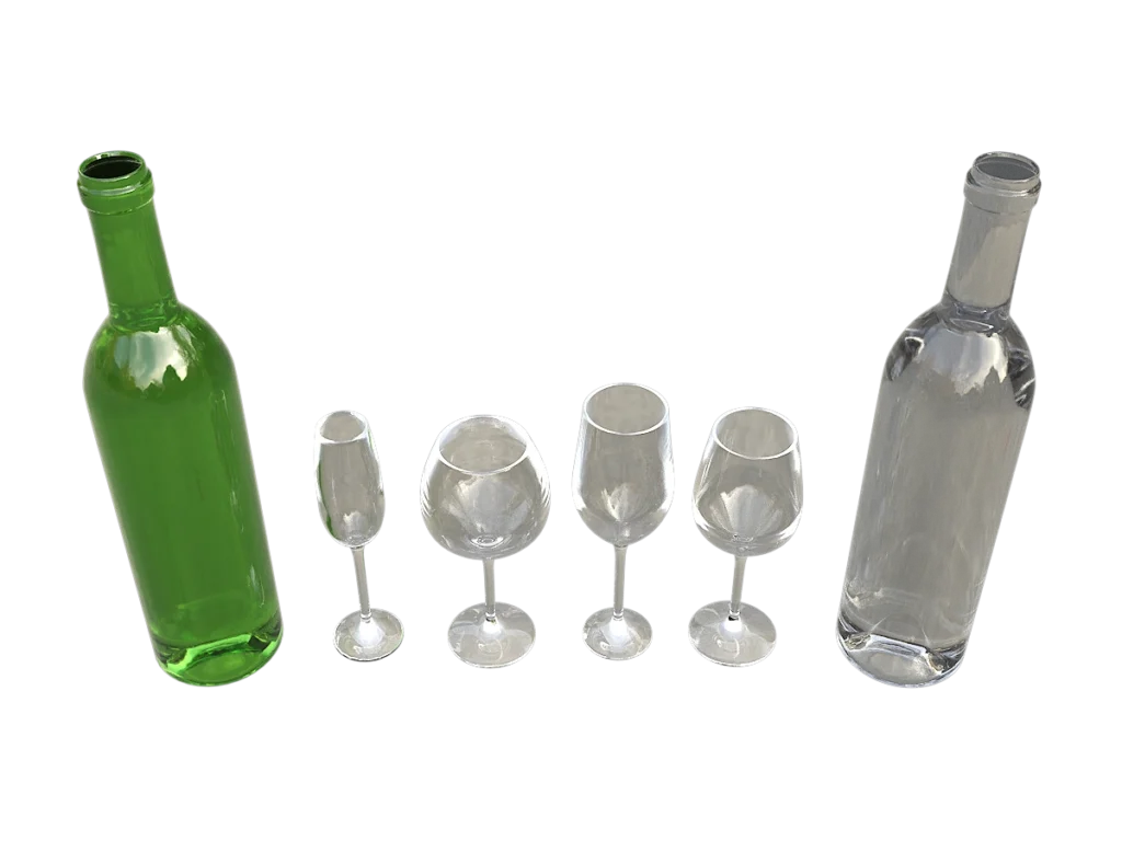 wine-bottles-wine-glasses-3d-model-bundle-td