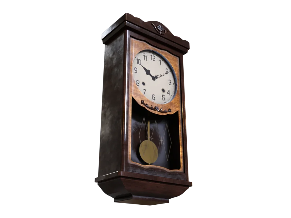 antique-pendulum-wall-clock-pbr-3d-model-physically-based-rendering-tb