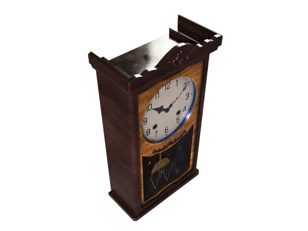 antique-pendulum-wall-clock-pbr-3d-model-physically-based-rendering-tc