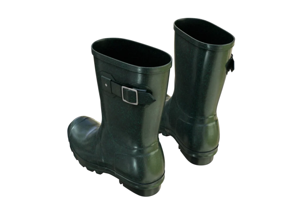 mid-calf-rain-boots-green-pbr-3d-model-physically-based-rendering-td