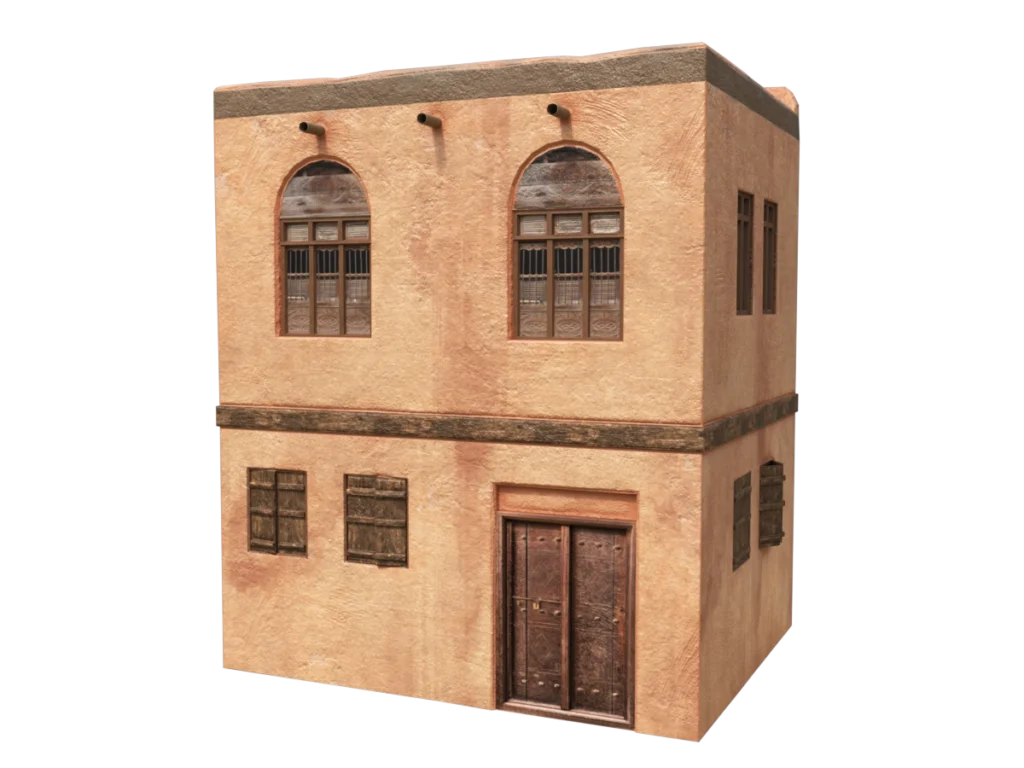 middle-eastern-old-clay-house-style2-pbr-3d-model-physically-based-rendering-tb