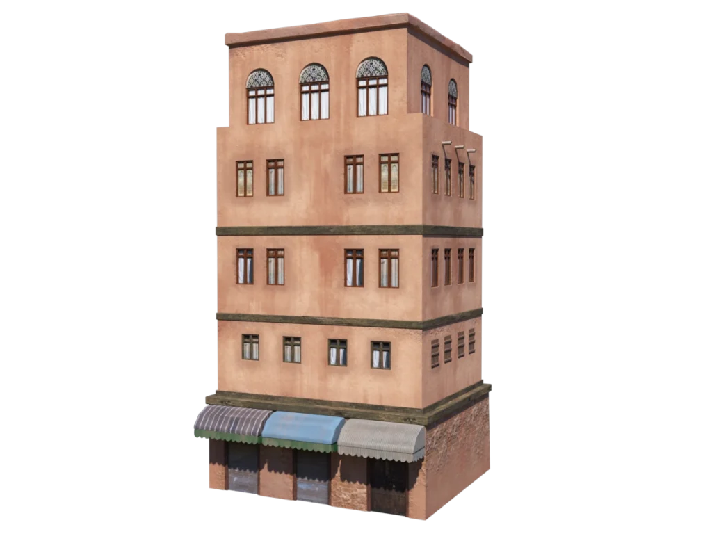 middle-eastern-old-clay-house-style4-pbr-3d-model-physically-based-rendering-ta