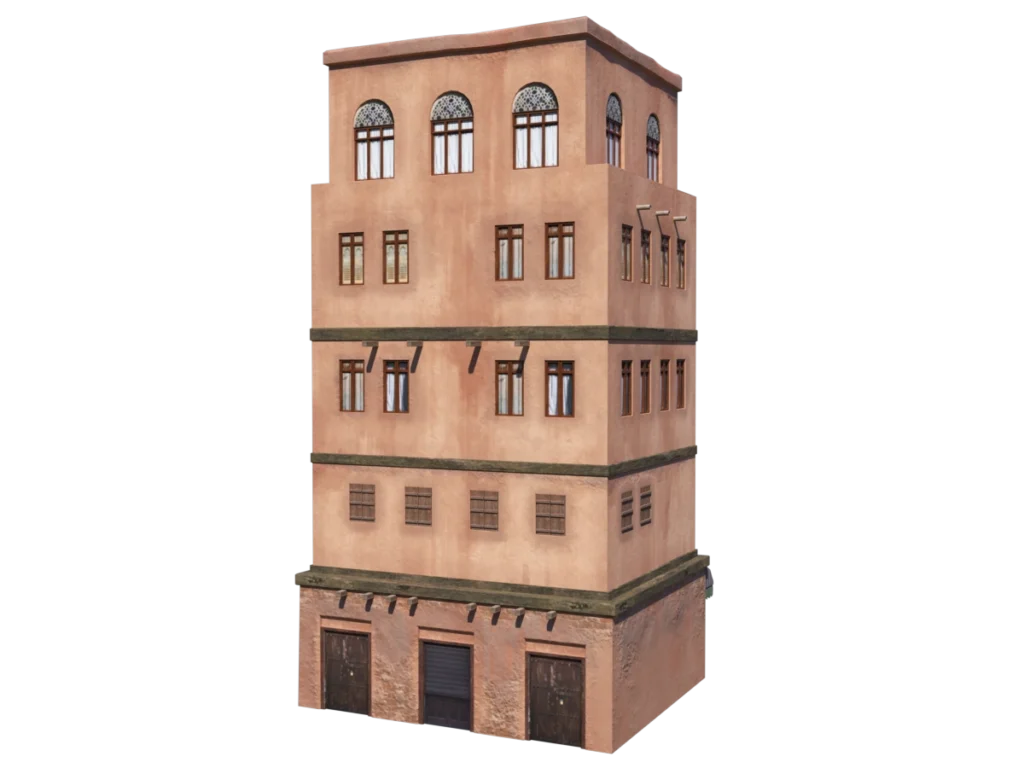 middle-eastern-old-clay-house-style4-pbr-3d-model-physically-based-rendering-tb