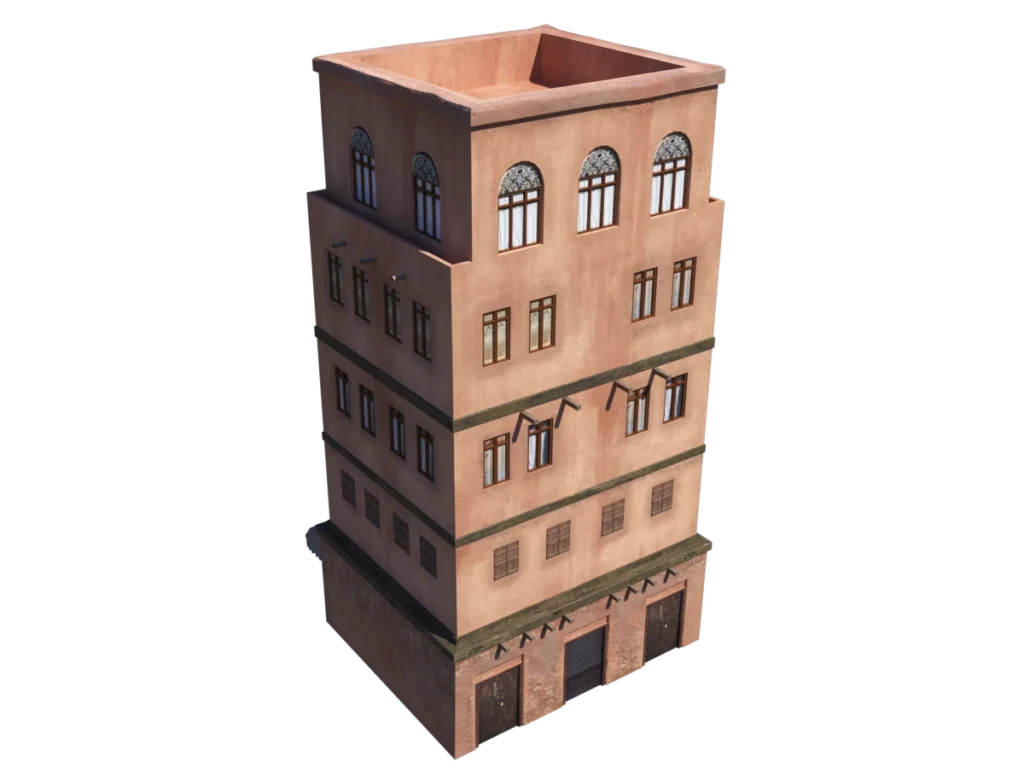 middle-eastern-old-clay-house-style4-pbr-3d-model-physically-based-rendering-td