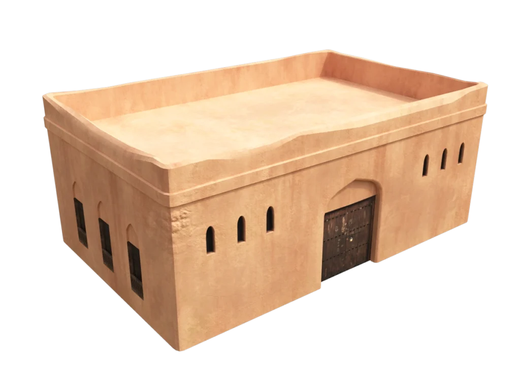 middle-eastern-old-clay-house-style7-pbr-3d-model-physically-based-rendering-td