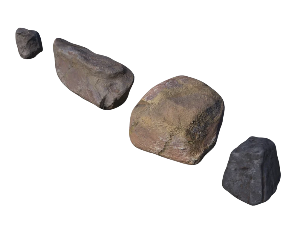 rock-pack-pbr-3d-model-physically-based-rendering-tc