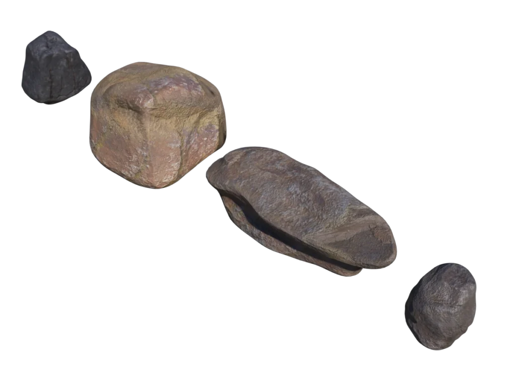 rock-pack-pbr-3d-model-physically-based-rendering-td