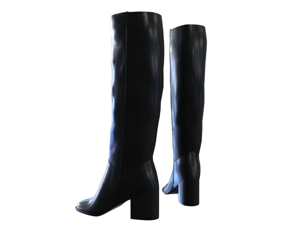 tall-leather-boots-pbr-3d-model-physically-based-rendering-td