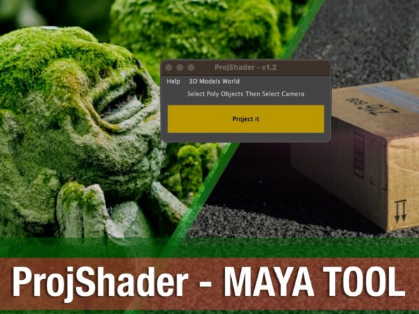 Projection Shader_Maya_free_Tool